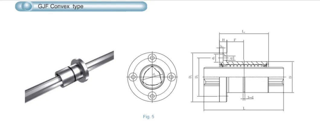 Factory Directly Custom Length 60mm Ball Screw Spline for CNC Machine