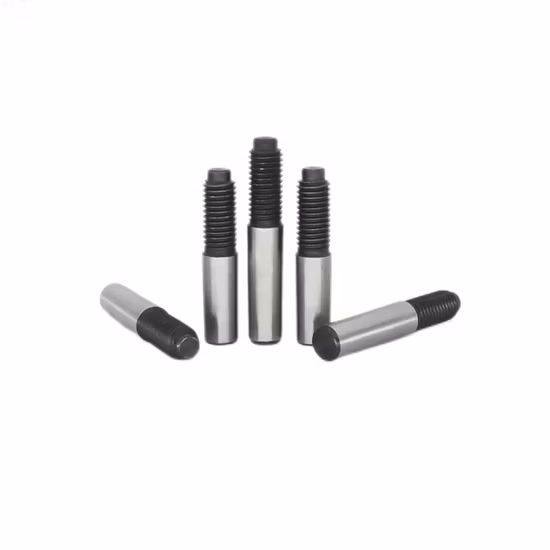 DIN258、ISO8737、ねじ端付きテーパーピン